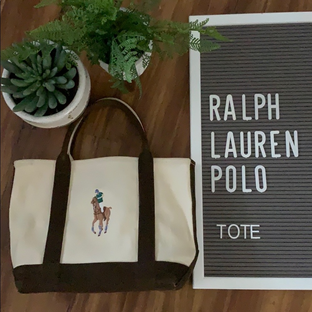 Polo by Ralph Lauren Canvas Tote